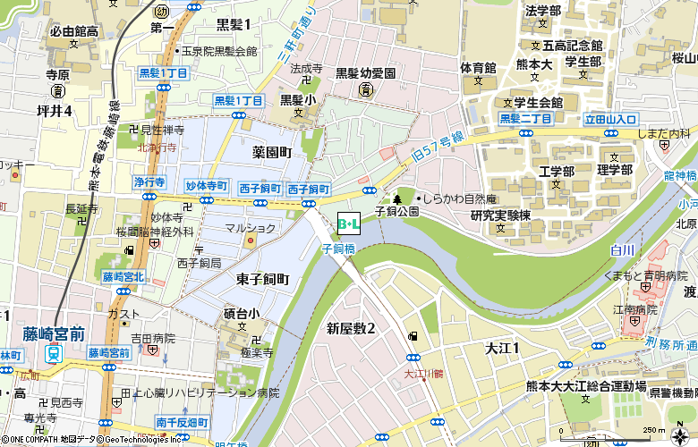 武藤コンタクトレンズ付近の地図
